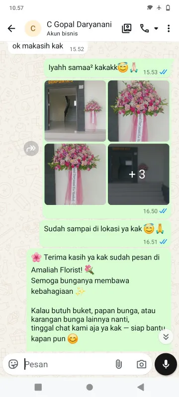 Pengiriman Karangan Bunga Cisalak Pasar Cimanggis