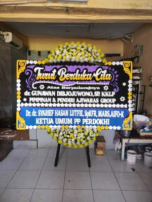 Papan Bunga di Cisalak Pasar Cimanggis